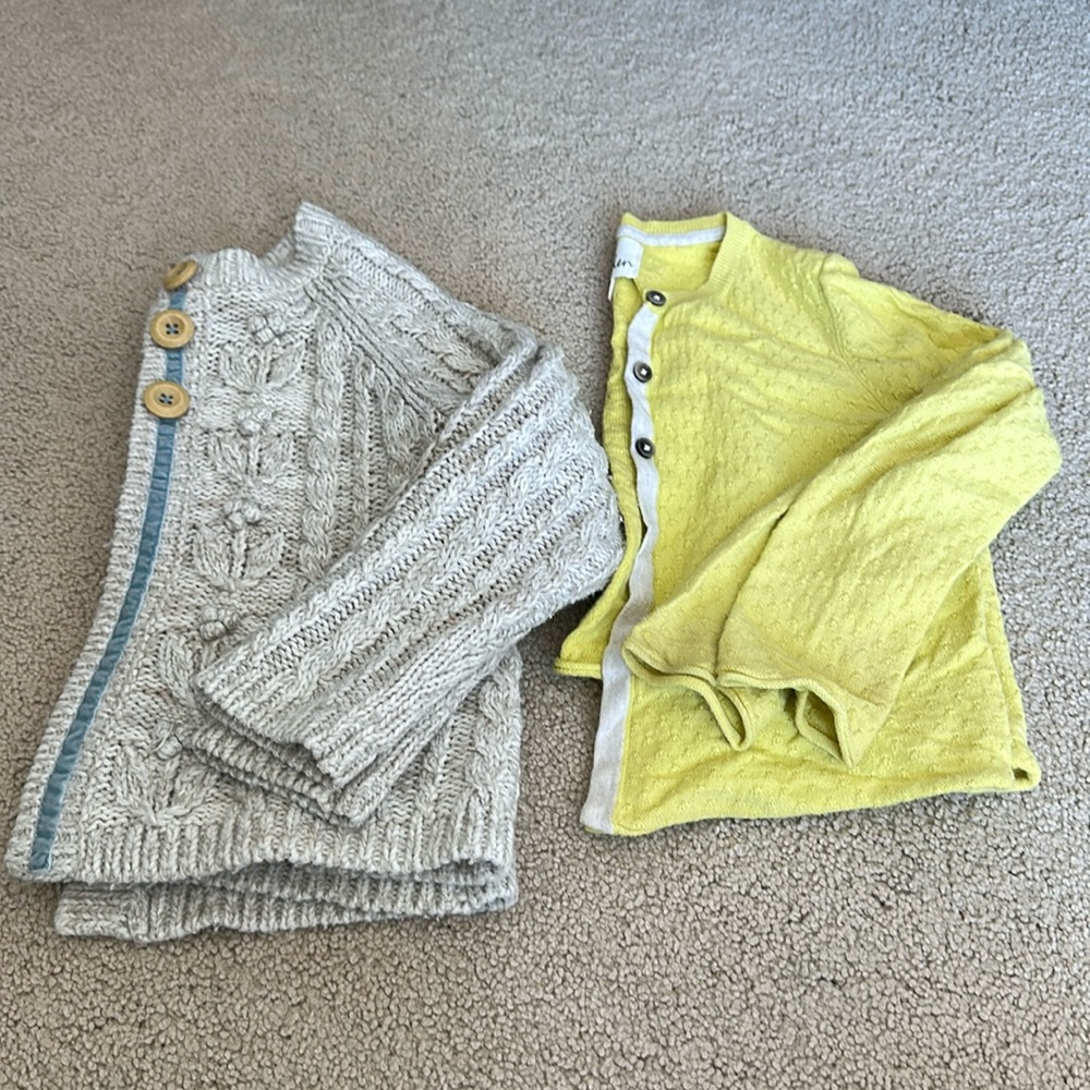 Mini Boden cardigans